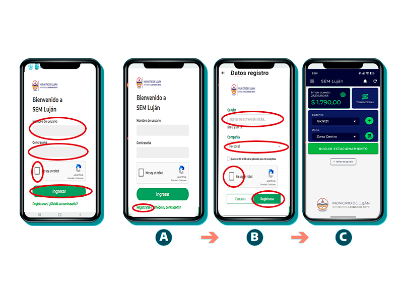 Registro Estacionamiento