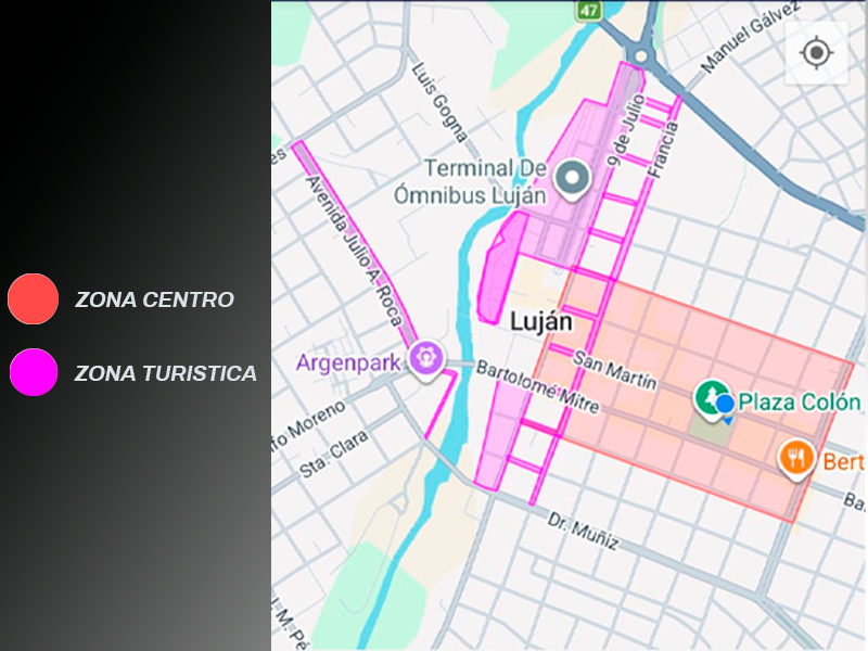 Zonas de Estacionamiento